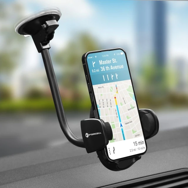 Автотримач Forcell F-Grip Oval 27 cm Black (5903396144608)