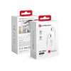 Дротові навушники Forcell F-Audio HR-ME25 Lightning White (5903396150838)