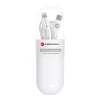 Кабель Forcell F-Energy USB-C to Lightning PD 27W 1m White (5903396152245)