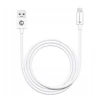 Кабель USB A до Lightning Forcell F-Energy 1A 1 м White (5903396152252)