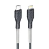 Кабель Forcell F-Energy USB-C to Lightning PD 3A 27W Carbon 1m Black (5903396152306)