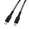 Кабель Forcell F-Energy USB-C to Lightning PD 3A 27W Carbon 1m Black (5903396152306)