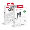Кабель Forcell F-Energy USB-C to Lightning PD 3A 27W Carbon 1m Black (5903396152306)