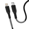Кабель Forcell F-Energy USB-C to Lightning PD 3A 27W Carbon 1m Black (5903396152306)