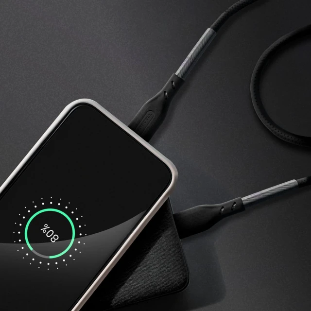 Кабель Forcell F-Energy USB-C to Lightning PD 3A 27W Carbon 1m Black (5903396152306)
