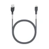 Кабель Forcell F-Energy USB-A to Lightning 2.4A 12W Carbon 1m Black (5903396152320)