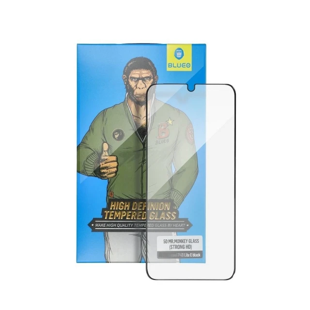 Захисне скло Blueo 5D Mr. Monkey Glass для iPhone 14 Plus Black (5903396170027)