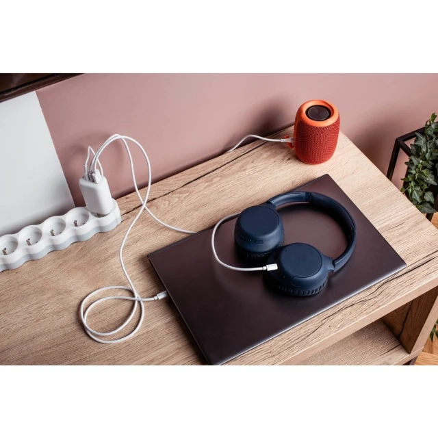 Кабель Forcell F-Energy C336 USB A to USB C White (5903396172007)