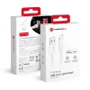 Кабель Forcell F-Energy USB-A to Lightning MFi 2.4A 12W 1m White (5903396172045)