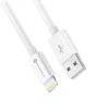 Кабель Forcell F-Energy USB-A to Lightning MFi 2.4A 12W 1m White (5903396172045)