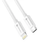Кабель Forcell F-Energy C901 USB C to Lightning White (5903396172052)