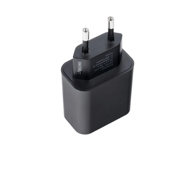 Мережевий зарядний пристрій Blue Star USB C QC4.0 PD 3A 25W TFB-TC-25WPD Black (5903396180842)