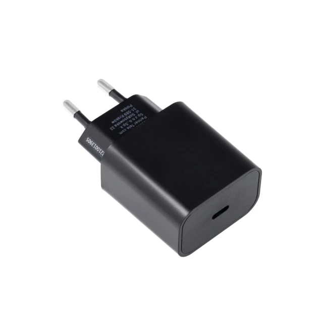 Мережевий зарядний пристрій Blue Star USB C QC4.0 PD 3A 25W TFB-TC-25WPD Black (5903396180842)