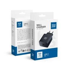 Мережевий зарядний пристрій Blue Star USB C QC3.0 PD 3A 20W TFB-TC-20WPD Black (5903396180859)