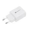 Зарядний пристрій Forcell F-Energy USB C + USB A QC4.0 PD 3A 30W White (5903396198052)