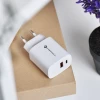 Зарядний пристрій Forcell F-Energy USB C + USB A QC4.0 PD 3A 30W White (5903396198052)