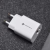Зарядний пристрій Forcell F-Energy USB C + USB A QC4.0 PD 3A 30W White (5903396198052)