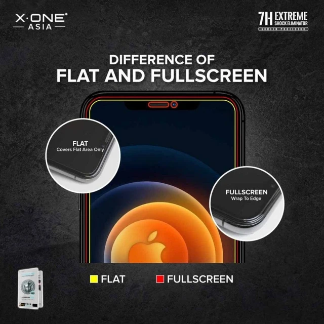 Захисна плівка X-One Extreme Shock Eliminator 4th gen для iPhone 14 Plus | 13 Pro Max Black (5903396200915)