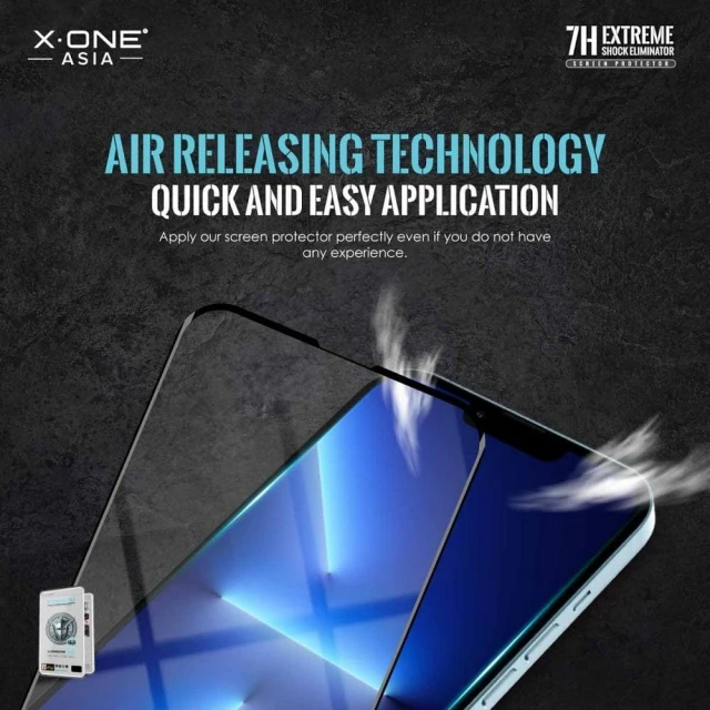 Захисна плівка X-One Extreme Shock Eliminator 4th gen для iPhone 14 Plus | 13 Pro Max Black (5903396200915)