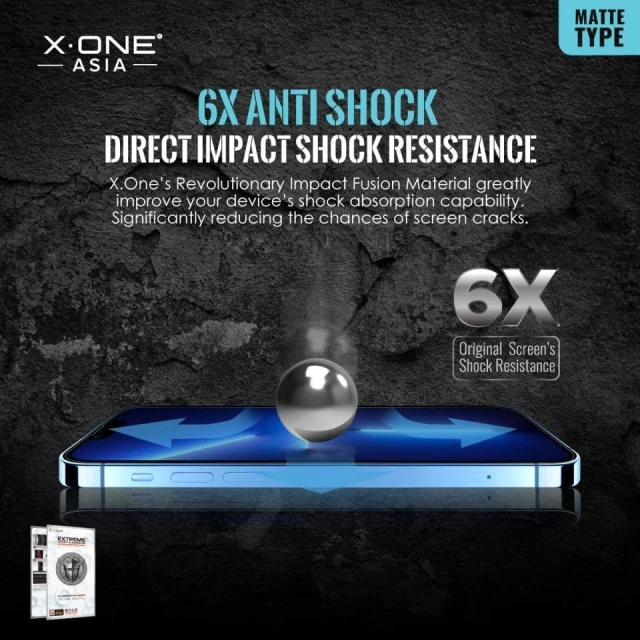 Захисна плівка X-One Extreme Shock Eliminator 4th gen для iPhone 14 Plus | 13 Pro Max (5903396208003)