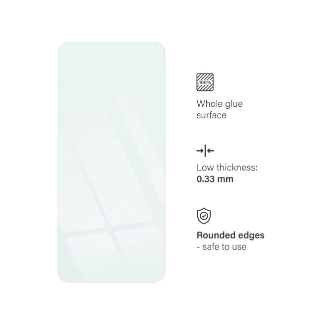 Захисне скло Blue Star для Motorola G53 (5903396210730)