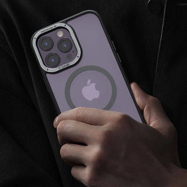 Чохол X-One Dropguard Magnetic Case Air для iPhone 15 Plus Black with MagSafe (5903396215445)