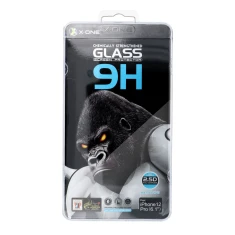Захисне скло X-One Full Cover Extra Strong Matowe для iPhone 15 Pro Black (5903396216220)