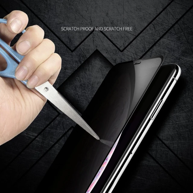 Захисне скло X-One Full Cover Extra Strong Privacy для iPhone 15 Pro Max Black (5903396216251)