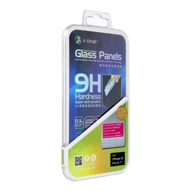 Захисне скло X-One 0.3mm для iPhone 15 Pro (5903396216268)