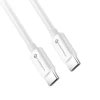 Кабель Forcell F-Energy USB-C to USB-C QC4.0 PD 5A 100W 3m White (5903396219535)