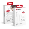 Кабель USB-C to USB-C Forcell F-Energy QC4.0 PD 3A 60W 2 m White (5903396219603)