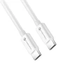 Кабель USB-C to USB-C Forcell F-Energy QC4.0 PD 3A 60W 2 m White (5903396219603)