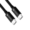 Кабель Forcell F-Energy USB C to USB C QC4.0 PD 3A 60W 2m Black (5903396220647)