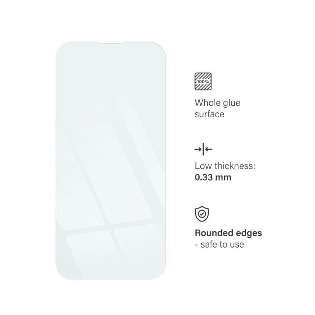 Защитное стекло Blue Star для iPhone 15 Pro Clear (5903396222016)