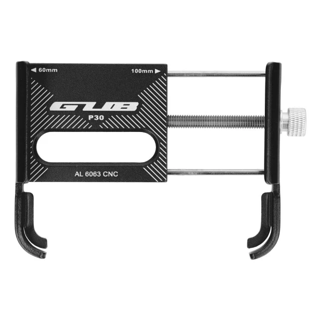 Велотримач GUB P30 Aluminium Black (5903396222757)
