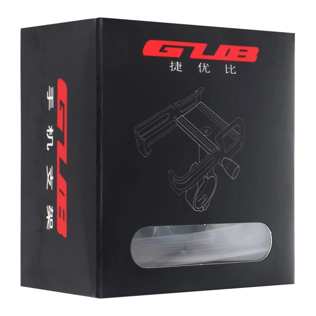 Велотримач GUB P30 Aluminium Red (5903396222764)