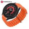 Ремінець Forcell F-Design FS01 для Samsung Galaxy Watch 22 mm Orange (5903396223082)