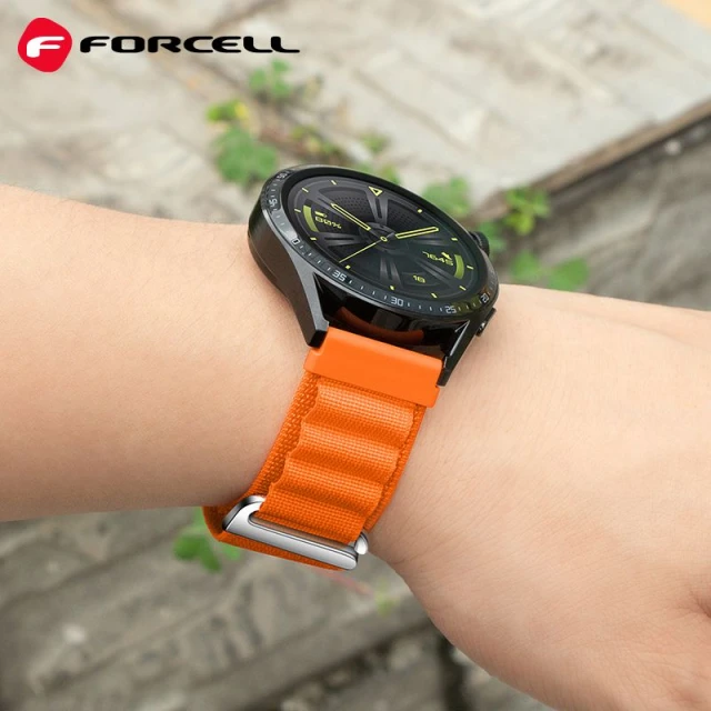 Ремешок Forcell F-Design FS05 для Samsung Galaxy Watch 22mm Orange (5903396223181)