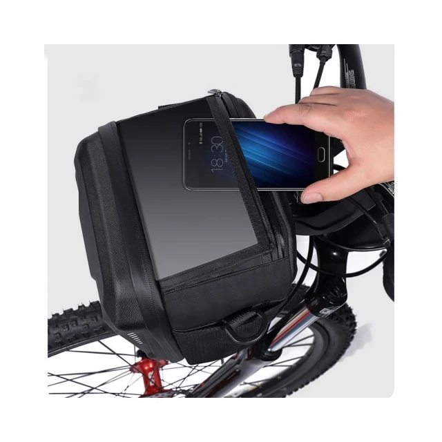 Сумка велосипедна WILDMAN GS9 на кермо 3L Black (5903396229374)
