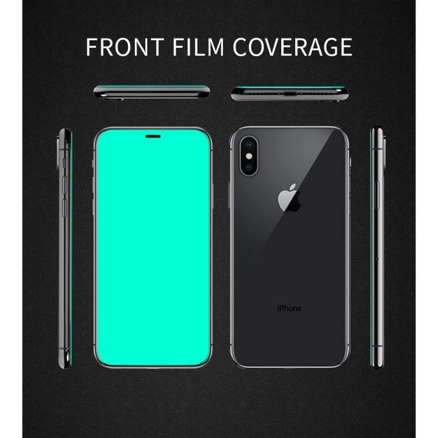 Захисне скло X-One Extra Strong Crystal Clear для iPhone 16 | 15 Black (5903396230738)