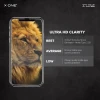 Захисне скло X-One Extra Strong Crystal Clear для iPhone 16 | 15 Black (5903396230738)
