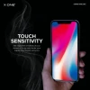 Захисне скло X-One Extra Strong Crystal Clear для iPhone 16 | 15 Black (5903396230738)