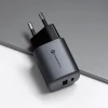 Мережевий зарядний пристрій Forcell F-Energy GaN USB C + USB A QC4.0 PD 3A 33W Grey (5903396231438)