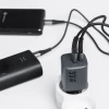 Мережевий зарядний пристрій Forcell F-Energy GaN USB C + USB A QC4.0 PD 3A 33W Grey (5903396231438)