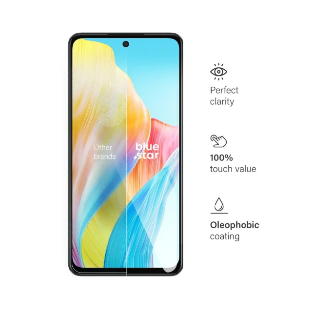 Захисне скло Blue Star для Oppo A58 (5903396232596)