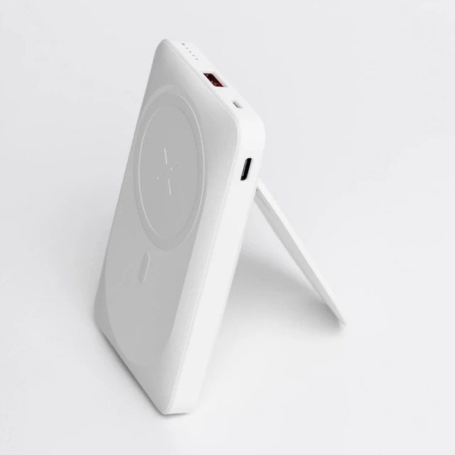 Павербанк Forcell F-Energy MagStand F10K2 White (5903396234545)