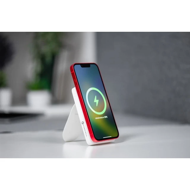 Павербанк Forcell F-Energy MagStand F10K2 White (5903396234545)