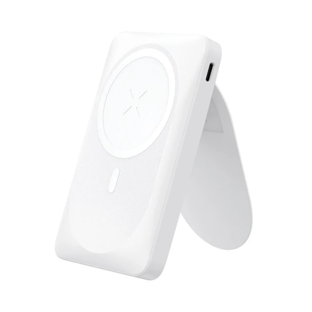 Павербанк Forcell F-Energy MagStand F10K2 White (5903396234545)