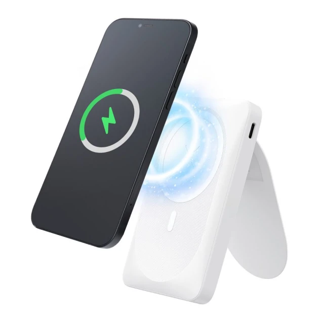 Павербанк Forcell F-Energy MagStand F10K2 White (5903396234545)