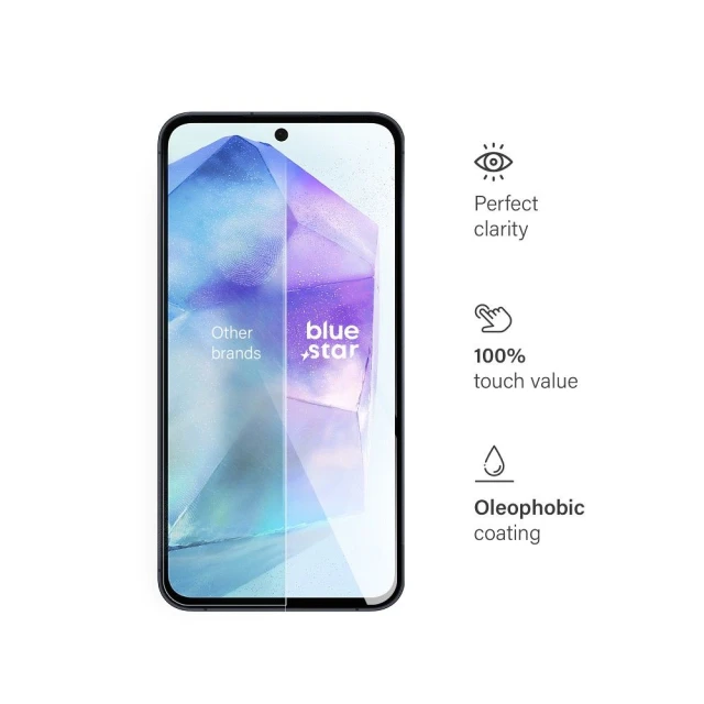 Захисне скло Blue Star для Samsung Galaxy A55 5G | S25 FE | S26 FE (5903396234705)